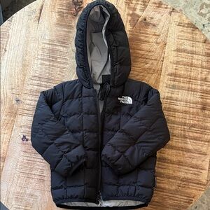 Baby 12-18 month -The North Face Black Quilted Hooded Jacket